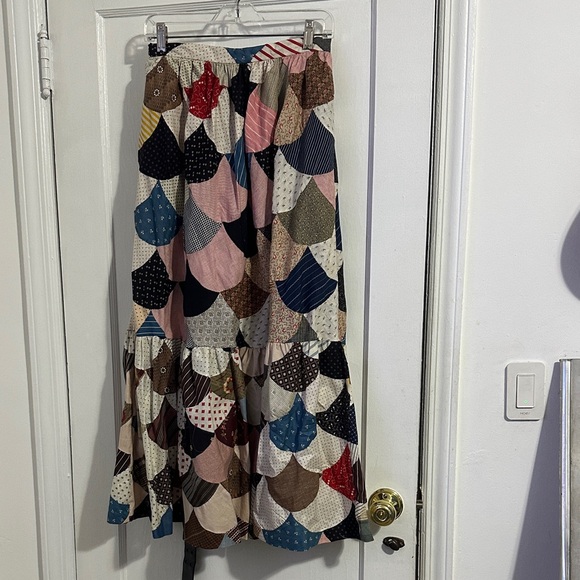 Ralph Lauren Dresses & Skirts - Ralph Lauren Colorful Patchwork Maxi Skirt